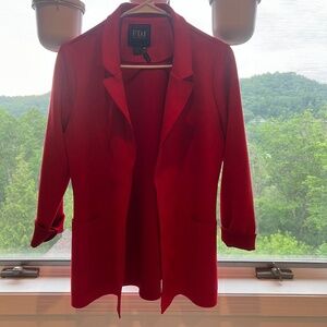 French Dressing Jeans red blazer